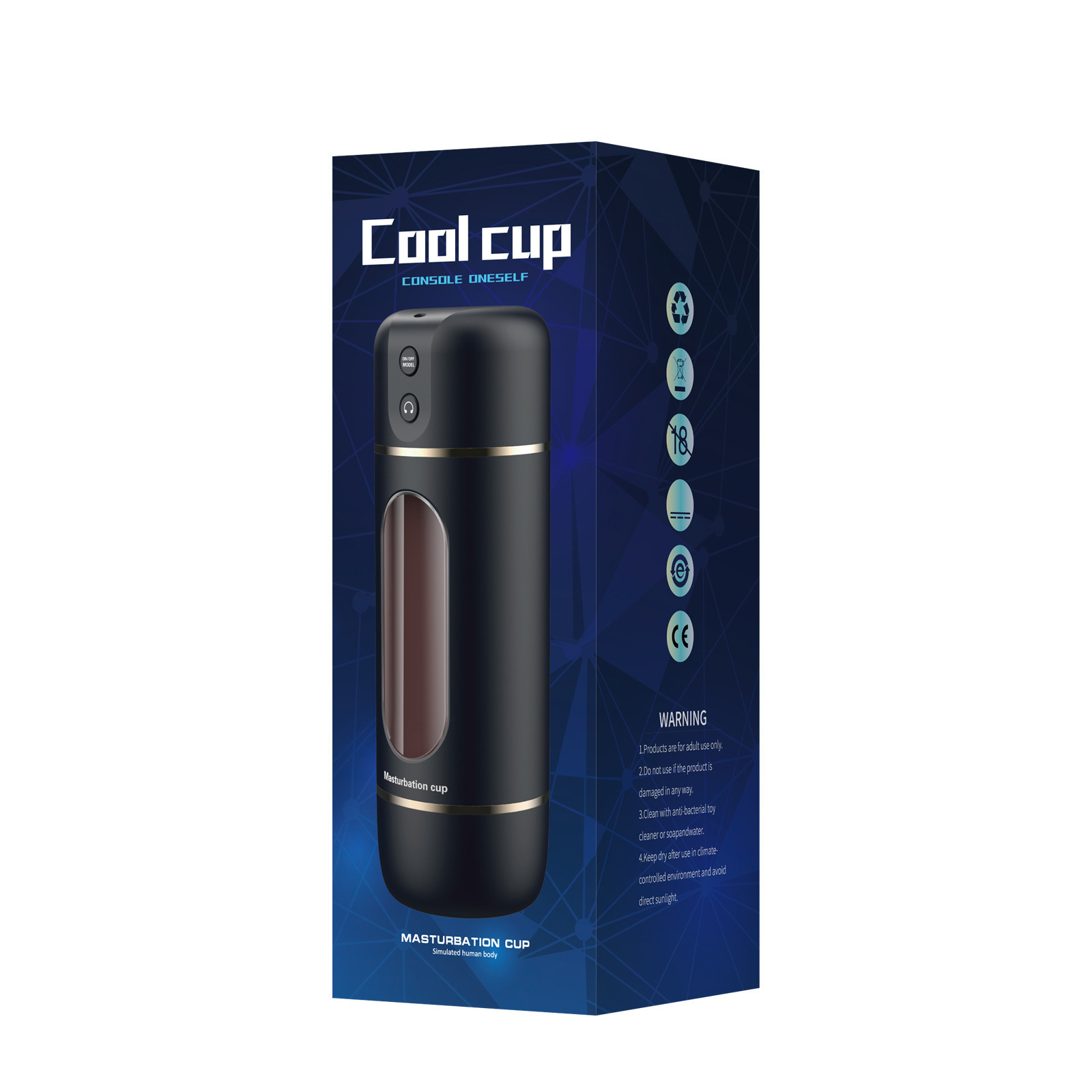 Laila Cool Aircraft Cup inteligente pronunciación entrenador de vibración masculino masturbadores sexuales al por mayor image 7