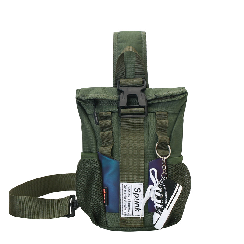 Coreana moda cool bolso de pecho para niños y niñas deportes al aire libre ocio bolso de mochila infantil ligero 2024 nuevo tipo de bolso infantil
