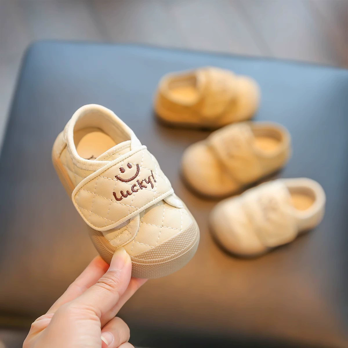 Весенне-осенняя детская обувь для малышей, нескользящая обувь на мягкой подошве для маленьких мальчиков, весенняя обувь на плоской подошве для девочек от 1 до 3 лет, домашняя обувь