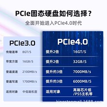 ���h��ʿ�D�̑BӲ�Pkc3000 PCIE4.0 M.2�ӿ� 512G PS5̨ʽ�CSSD�F