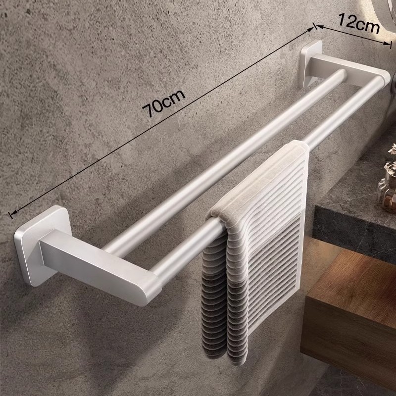 Toallero de Baño de Pared de Aleación de Aluminio con Almacenamiento image 35