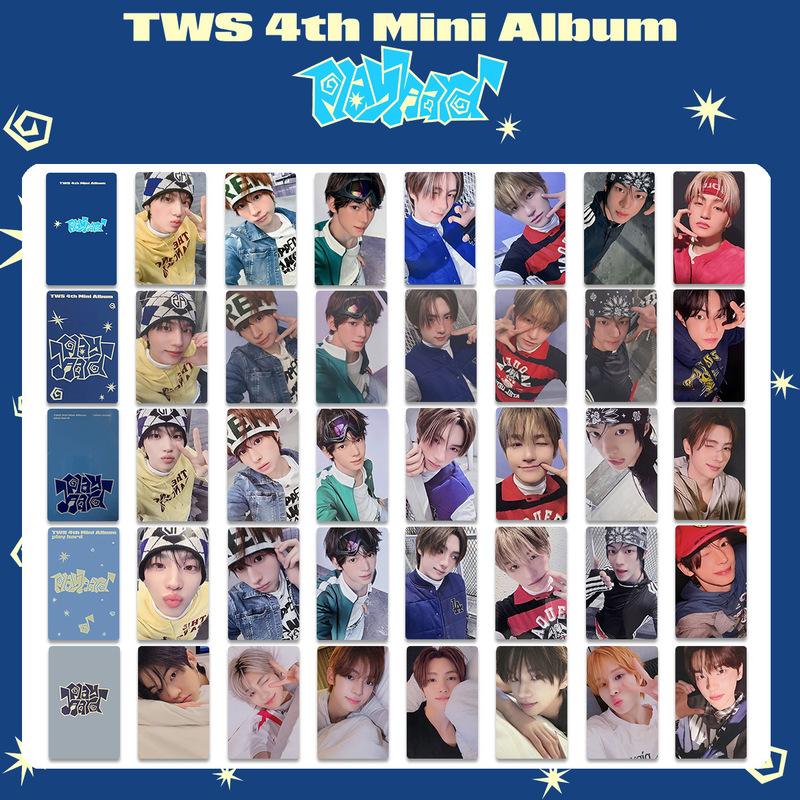 Tws Toast Play Hard Peripheral Album Cards, Lucky Cards, Random Cards, K4 Special Cards, Promotional Cards