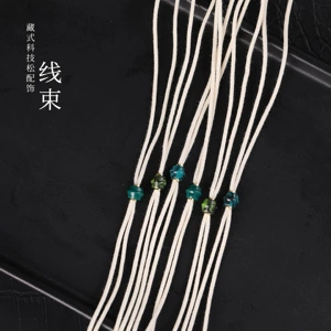 Imitation Turquoise Cord Stringing Wire Can Be Used for Thick Cords and Large Holes, Accessories for Bracelets, Spacer Beads, Necklace End Positioning Beads, and Accessories