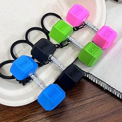金属ダンベルのキーホルダー高颜値フィットネス器材シリーズiu系ストラップアクセサリーアクセサリーアクセサリー