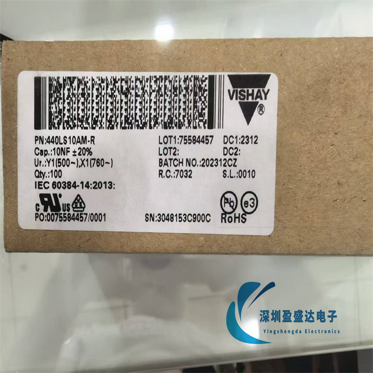 440LS10AM-R 10NF X1Y1 760V 500VAC 103M VISHAY 440LS10-R