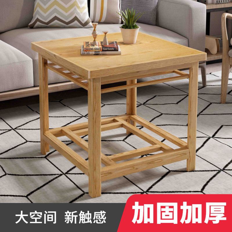 Solid Wood Heating Table for Home Students Winter Heating Table Square Foldable Multi-Functional Heating Rack Dining Table