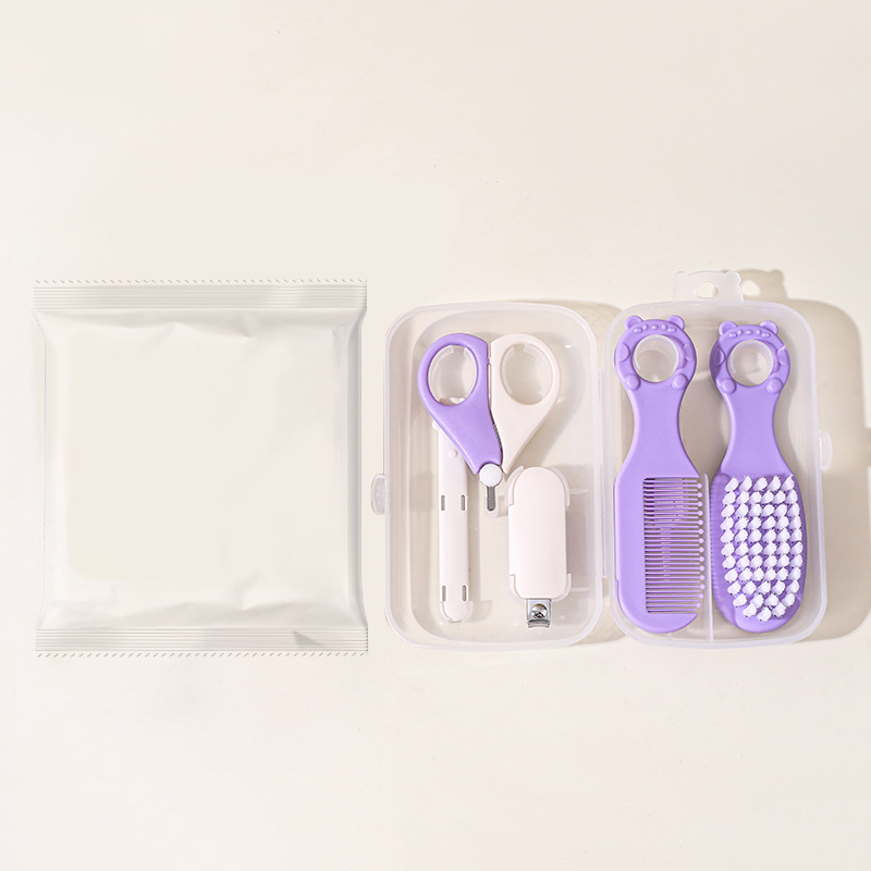 Set de Cuidado de Uñas para Bebés Set de 6 Piezas Plástico y Acero Inoxidable Portátil para Bebés y Niños image 14