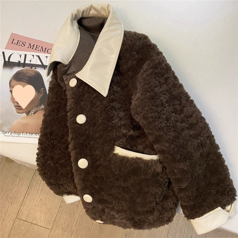 Вельветовая короткая зимняя пуховка, oversize, увеличенная толщина, для подростков