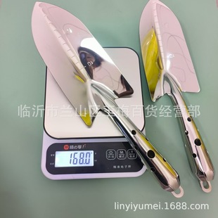 Non-Magnetic Stainless Steel Pointed Shovel for Succulent Outdoor Digging 30cm Flower Shovel Pointed Flower Shovel Hardware Garden Tools