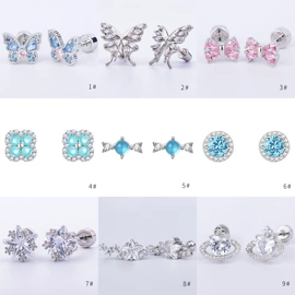 耳钉;耳扣;其他穿刺饰品