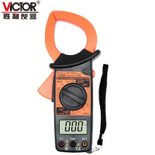 胜利DM6266数字电工维修钳数字万用表手动量程交流电流表钳形聚瀚
