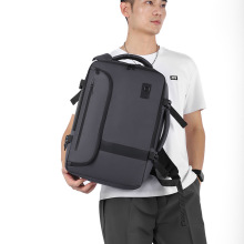 跨境多功能双肩包男大容量收纳商务旅行包高级感牛津布防泼水背包