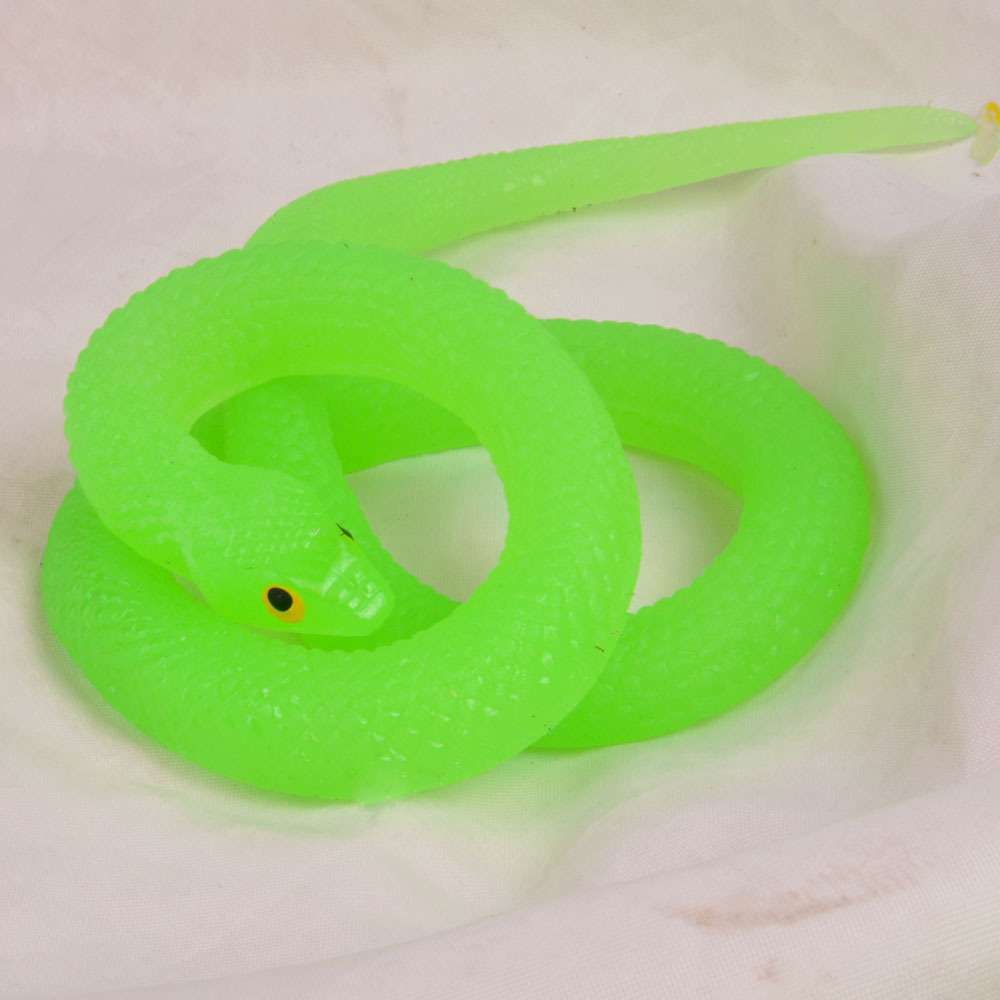 65 대형 고무 뱀-투명