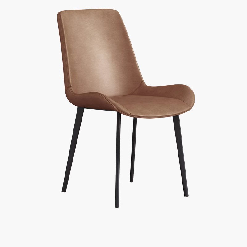 Luz de lujo comedor silla mesa de comedor silla moderna simple ocio respaldo suave bolsa de café silla Hotel negociación silla