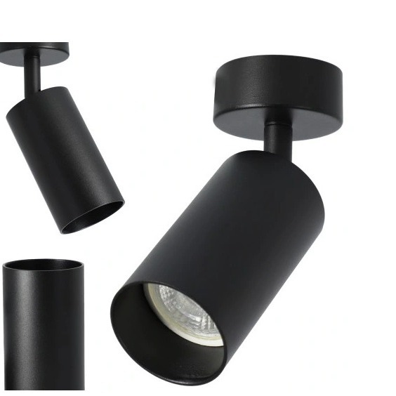 Los focos led de techo de dos extremos, tres cabezas y cuatro cabezas pueden reemplazar la fuente de luz para ajustar el ángulo de la lámpara de pista GU10 de la tienda de ropa