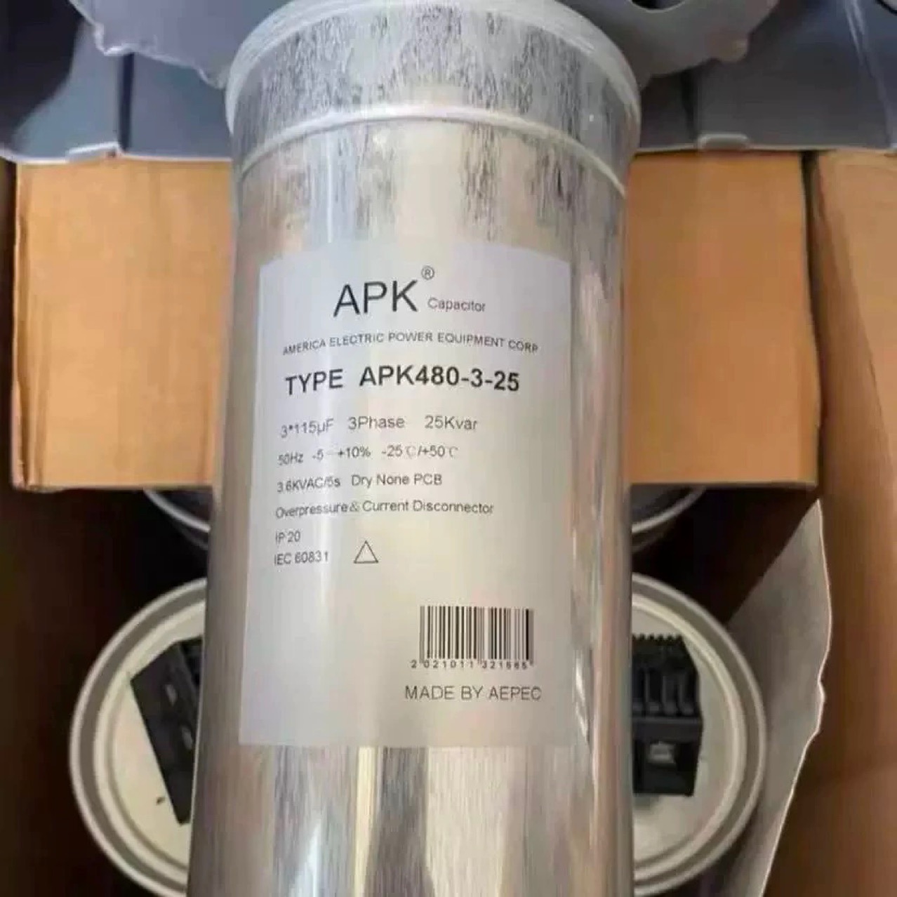 NIPPON CHEMI-CON 500V 4200UF CAPACITOR U32D266 336A4954BAP1