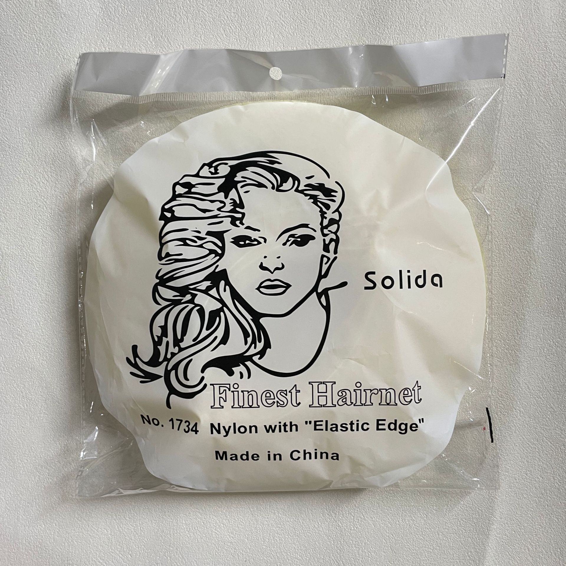 Cross-Border Hot-Selling 7mm Mesh 144Pcs Black and White Invisible Hair Net Bun Hair Accessory