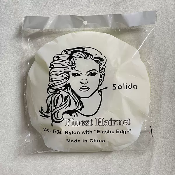 Cross-Border Hot-Selling 7mm Mesh 144Pcs Black and White Invisible Hair Net Bun Hair Accessory