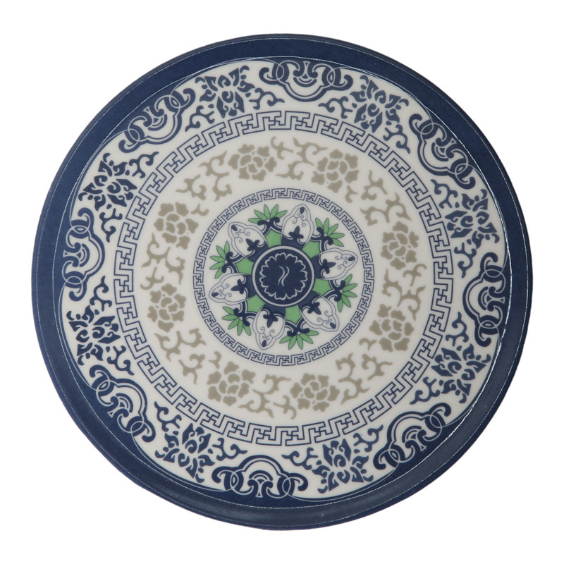 17cm 클래식 파란색과 흰색(두꺼워짐)