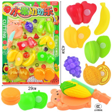 包邮切切乐玩具水果果蔬益智过家家切蔬菜儿童宝宝女孩玩具水果店