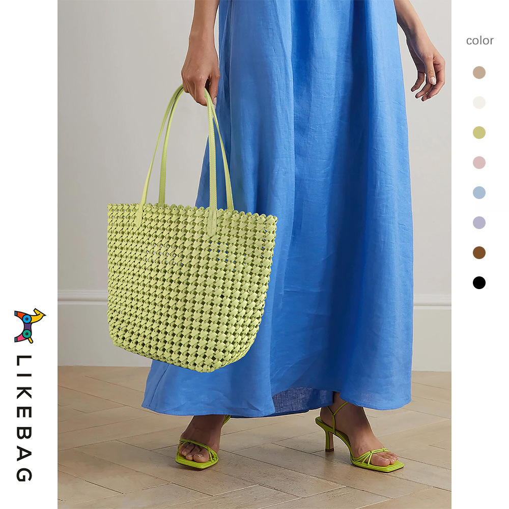 Borse da donna 2024 Nuove borse tessute a mano, design di nicchia, stile natalizio, borsa a tracolla di grande capacità, altamente consigliata_voghion.com