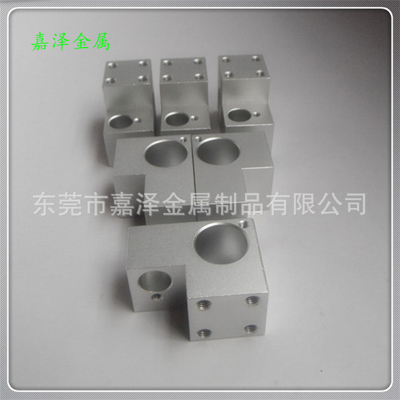 电脑锣加工厚铝块 CNC五金铣床铝合金配件 攻丝铝板定制加工