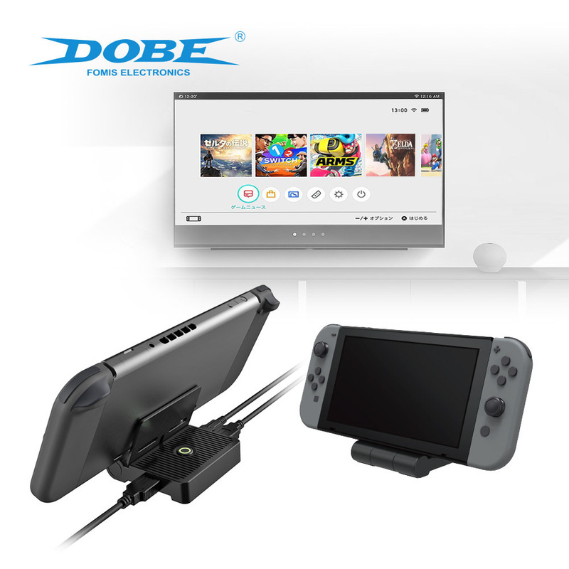 DOBE Original HDMI Video Conversion Charging Dock for Switch OLED Game Console TNS-19305
