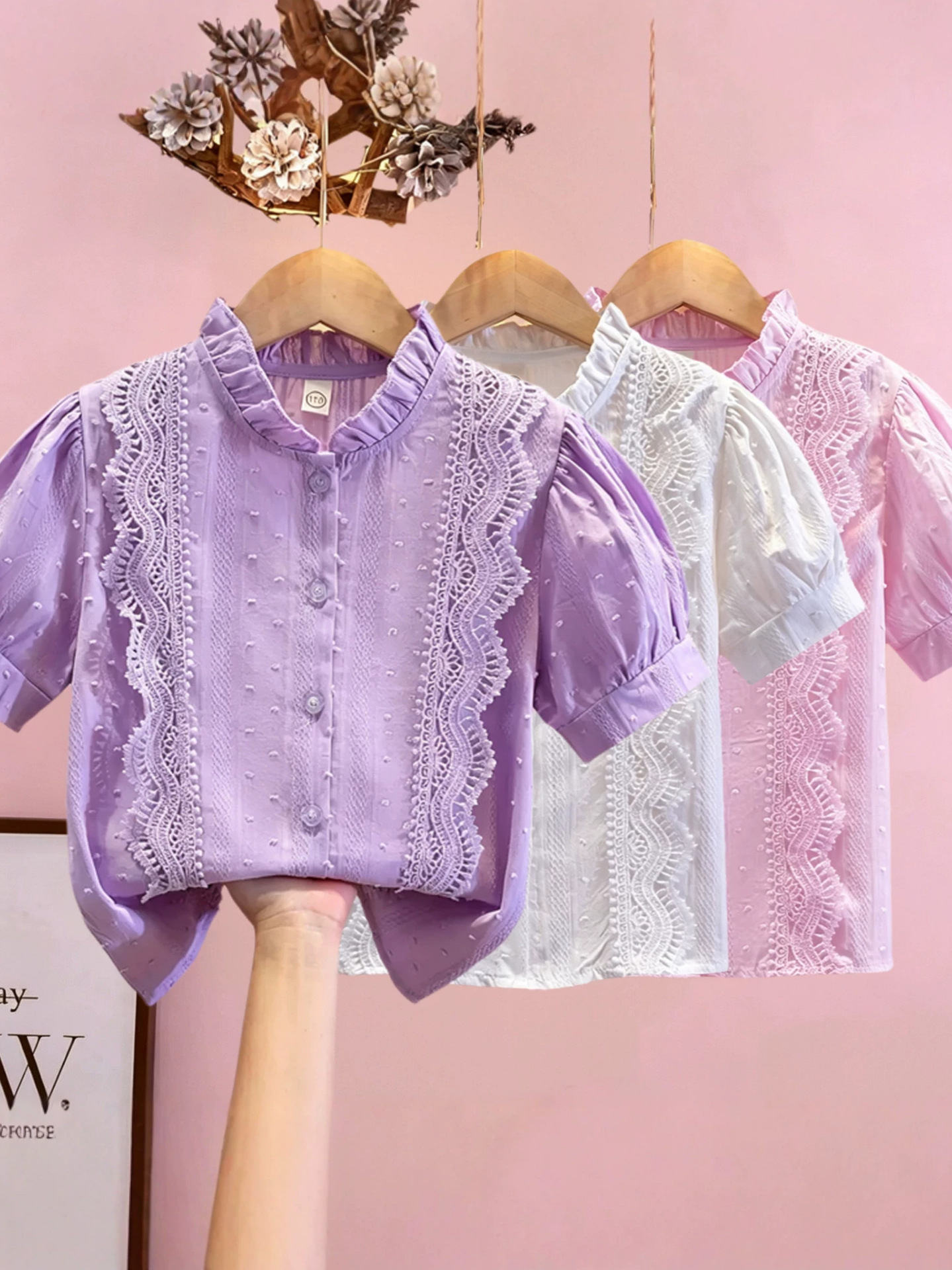 summer children's cotton cute shirt