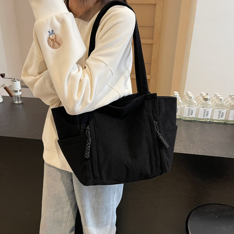 Bolsos para mujer 2024 invierno ocio viaje de clase Tote bolso de gran capacidad popular bolso de hombro ligero al por mayor