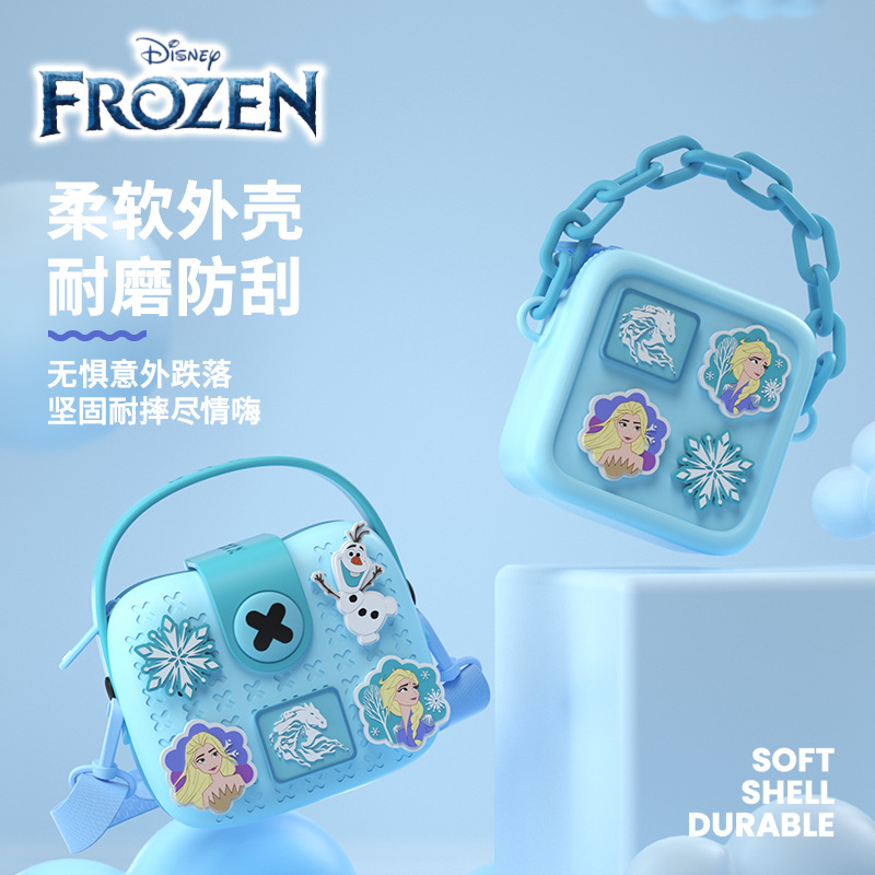 Auténtico Ice and Snow Strange cámara digital bolsa de almacenamiento de tendencia mini caricatura portátil mochila de hombro para niños