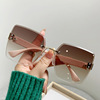 Advanced sunglasses, square sun protection cream, internet celebrity, high-quality style, UF-protection