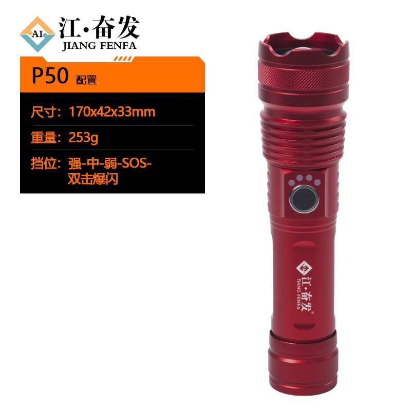 Linterna láser de luz fuerte explosión de larga duración de carga táctica multifuncional mini antorcha láser blanca al aire libre