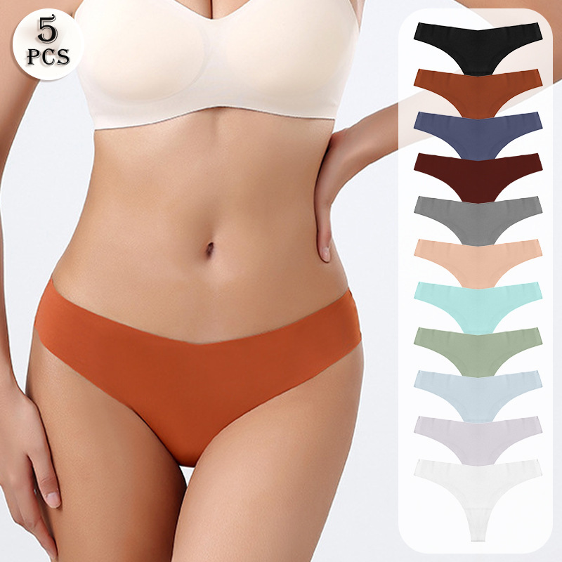 Cross-border exclusive TEMU/Amazon European and American thong low waist seamless one-piece underwear ladies underwear