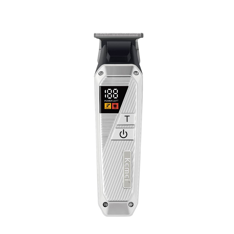 Corte de pelo KME portátil KM - 1679 salón de peluquería profesional cabeza de aceite tallado empuje cortador de pelo eléctrico al por mayor transfronterizo