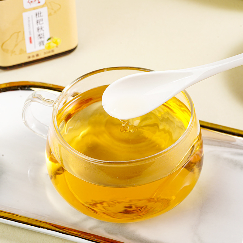 Loquat Autumn Pear Paste Rock Sugar Snow Pear 300g Bottled Handmade Autumn Pear Paste Source Manufacturer Paste Wholesale Pure Pear Paste