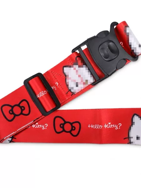 In-stock cross-border Japanese and Korean cartoon anime luggage buckle straps, clothing packing straps, suitcase binding straps and ropes