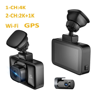 GPS tracking, and Wi-Fi, Driving recorder - standard-configuration-dual-lens-2k1k