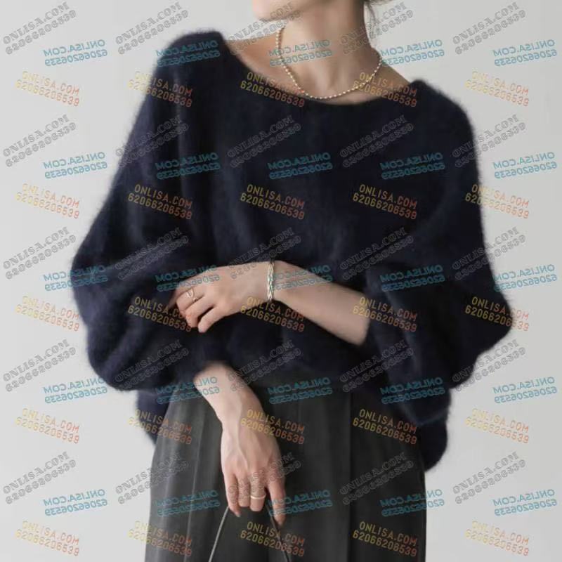 贝嘟嘟日本代购2025 NOBLE  时尚感羊毛混套头衫上衣