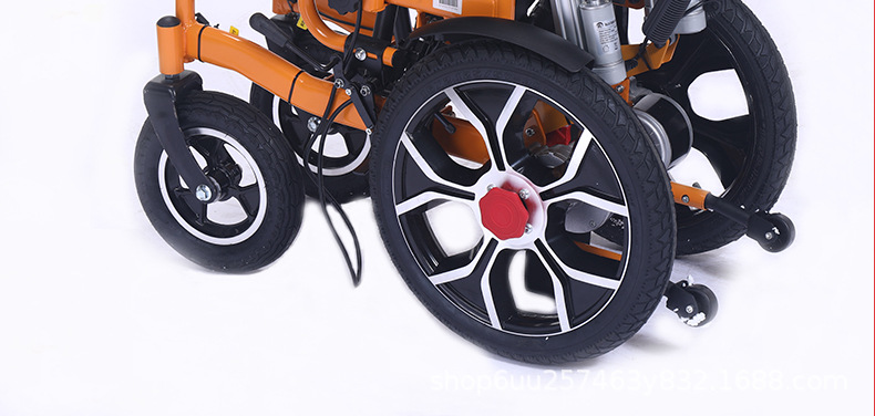 Electric Wheelchair Folding Lightweight Widening Fat People Disabled Intelligent Automatic Special Reclining Sopper