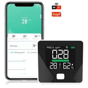 pm2.5 dust detector household indoor laser Haze meter air quality testing instrument gas detector