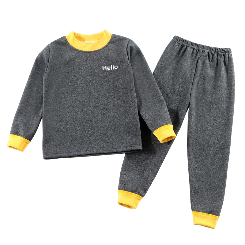 Hombres y niñas, bebés, pantalones de otoño, invierno, lana, seda, calentamiento, base, ropa interior de lana, moda