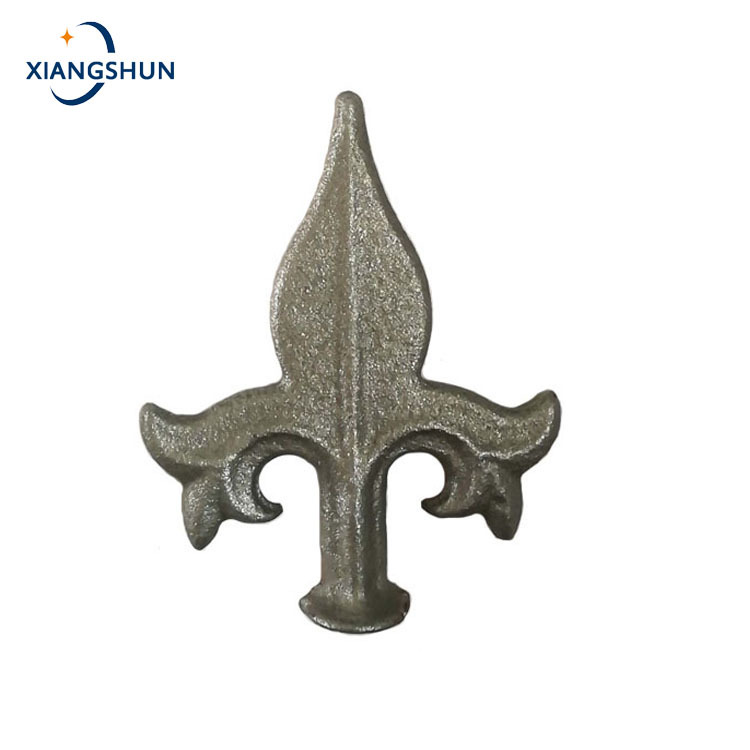 青岛厂家供应园艺栅栏矛头枪尖 锻造铁艺配件