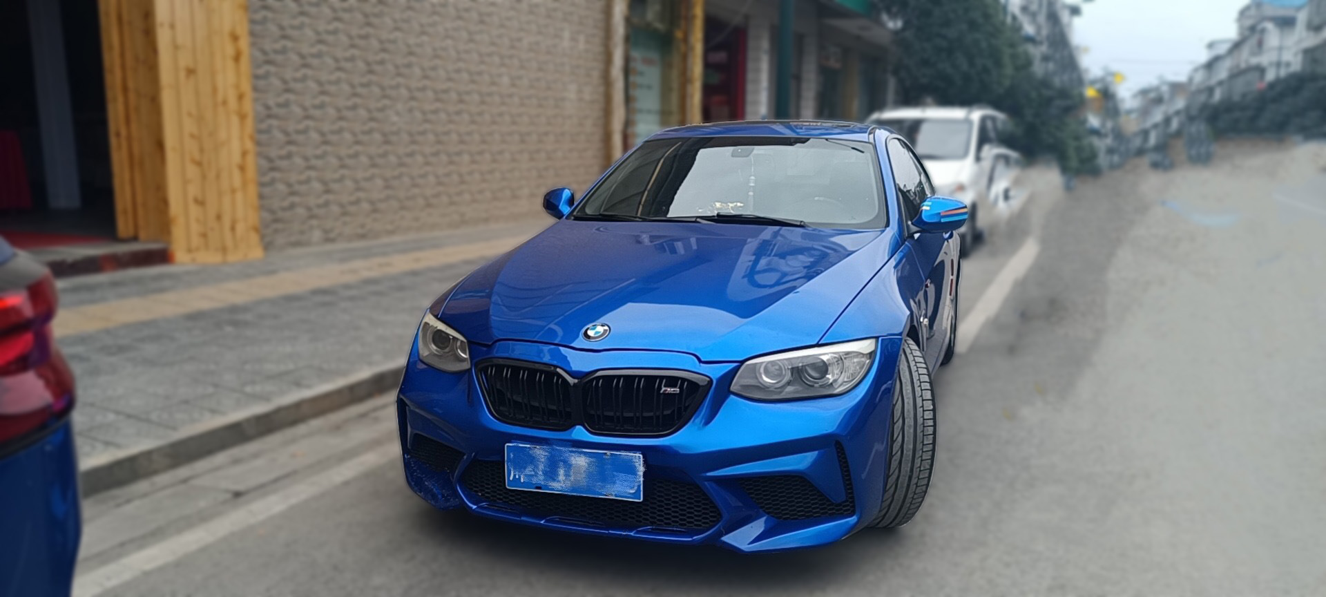 Suitable for Bmw 3 Series E92E93 Modified M2C Thunder Edition Large Body Kit Front Bumper and Rear Bumper Bmw E93 Body Kit