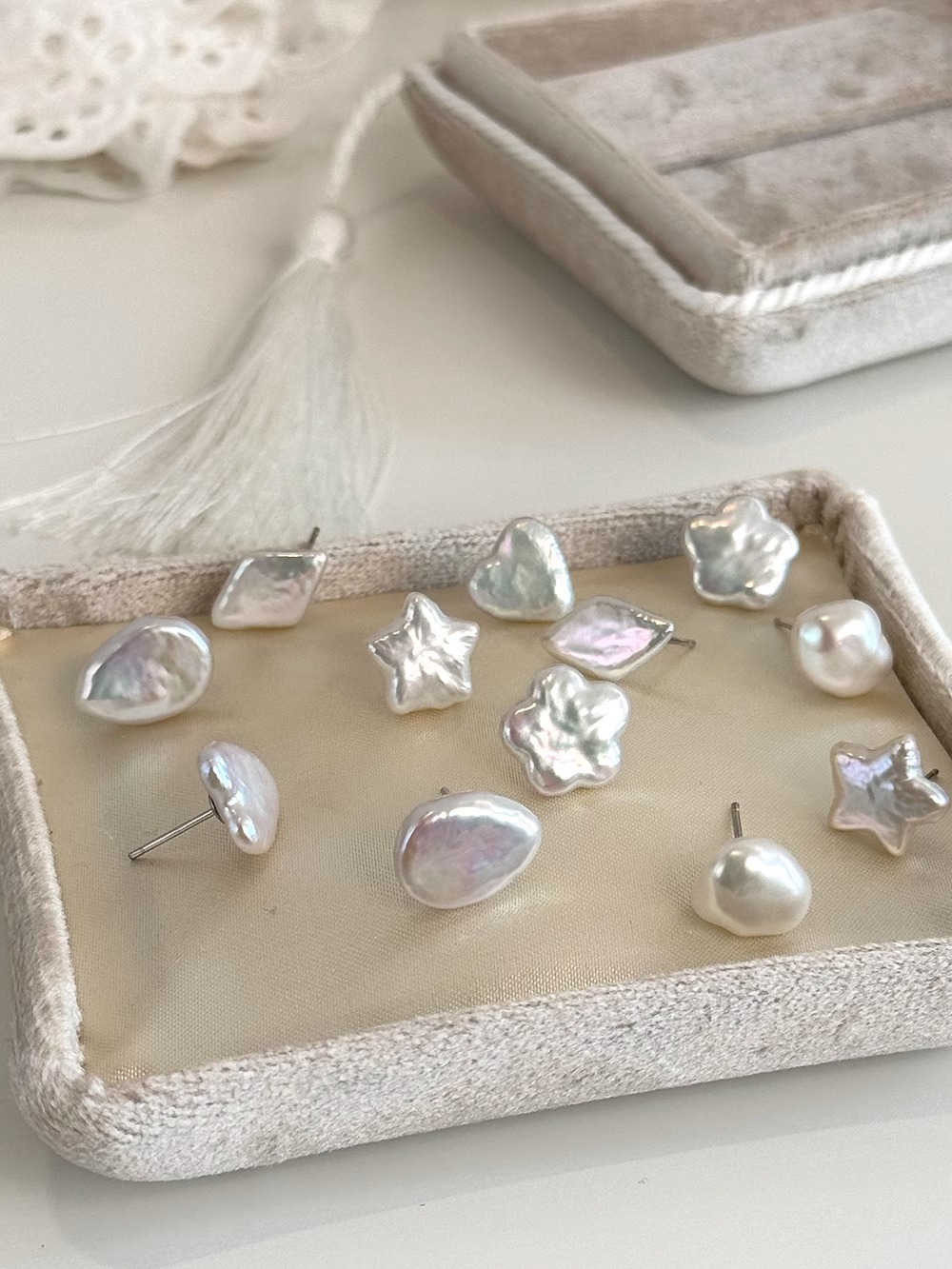 2g Weight 925 Sterling Silver Ear Needle Material Ear Studs Classification 1 Pair Quantity Casual, Date Occasion 925 Sterling Silver, Freshwater Pearl Material Star, Heart Shape, Flower Pattern All Seasons Season Women's Gender Plating Design Baroque Style, Modern Style Style 1 Pair 925 Sterling Silver Freshwater Pearl Freshwater Pearl Earrings Star Heart Shape Flower Ear Studs 2