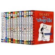 Сƨ���ռ�Ӣ�İ�16����װDIARYOFAWIMPYKIDBOOKS1-16�����Ƶ