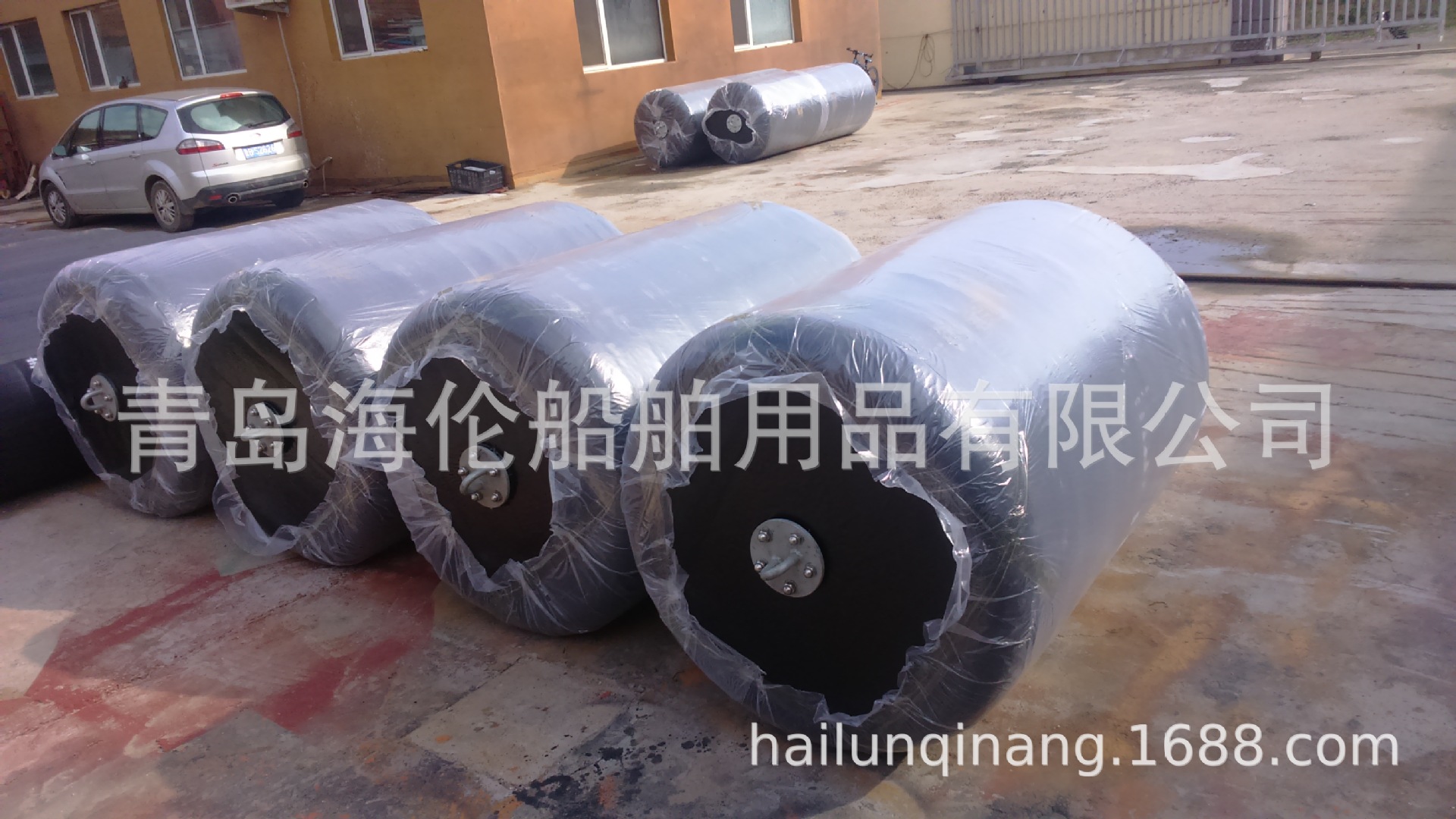 充气橡胶护舷充气靠球 发泡靠垫
