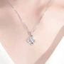 镶钻简约韩版s925吊坠