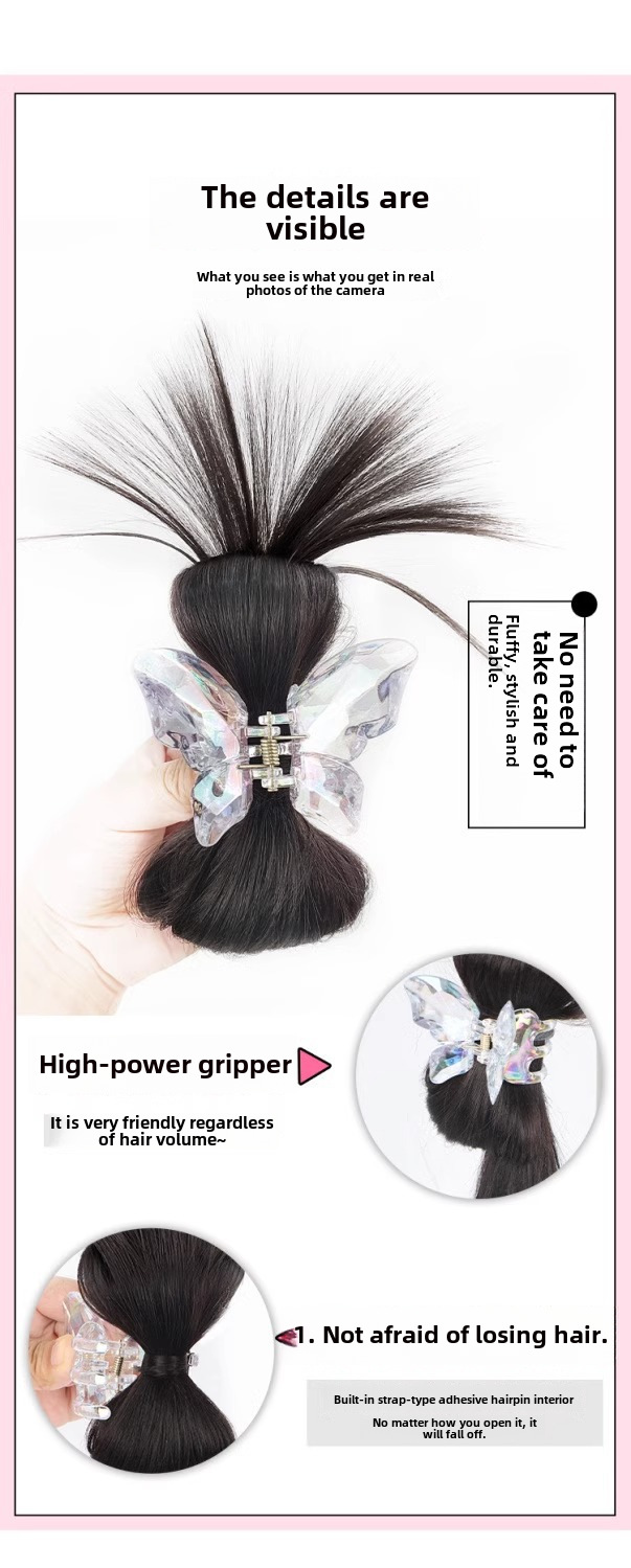 Slinka franču vistas spalvas parūka, volejbola galva, tauriņa satvēriens, zirgaste, matadata, sieviešu muguras karote, pussieta matu galvassega, matadata_voghion.com