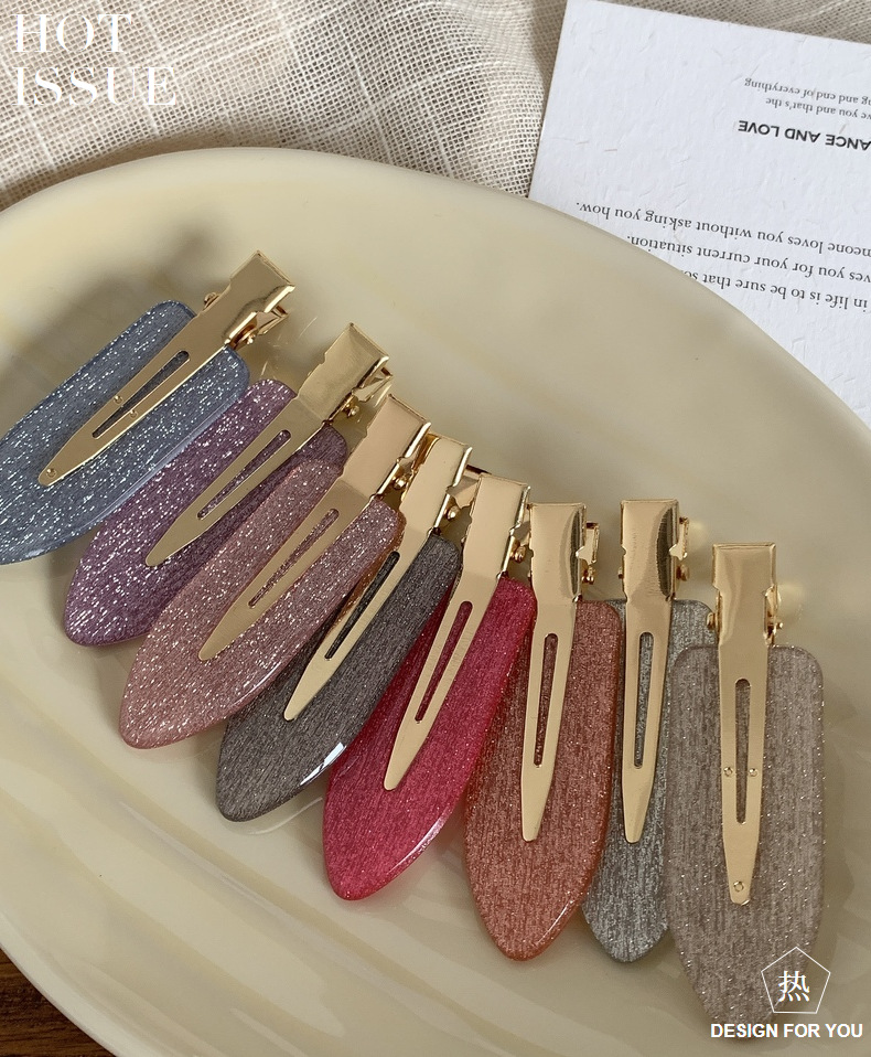 Women's Geometric IG Style Sweet Acetic Acid Sheets Hair Clip display picture 1