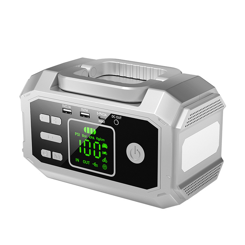 车载搭电宝充气泵汽车应急电源启动充气柴油车专用锂电锂电池